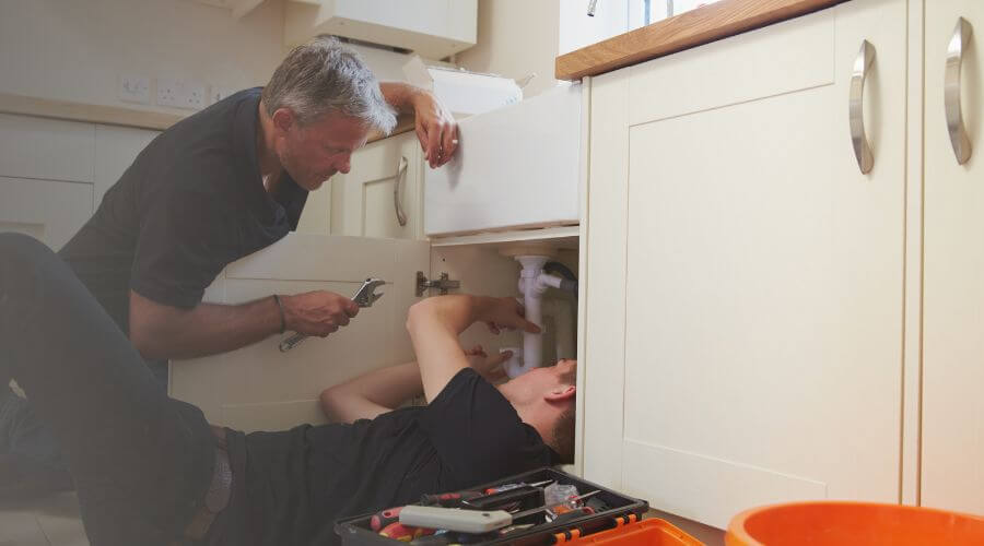 Professional burst pipe repair services in Charlestown, IN